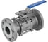 Кран шаровый фланцевый NEWKEY (3PC), DN65 (2_1/2), AISI316Ti, PN40, с электроприводом AC 220V (С-10) NK-BFp65/6ti*PEAH100 3