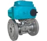 Кран шаровый фланцевый NEWKEY (3PC), DN80, AISI304, PN16, с электроприводом DC 24V (С-10) NK-BFp80/4*PEDL10