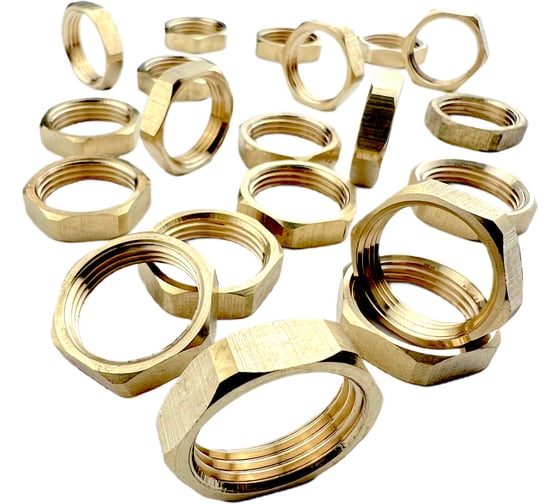 Латунная контргайка Профитт 3/4" ВР, 20 шт 9274764 1