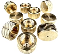 Латунная заглушка Профитт 1/4" ВР, 10 шт 9279547