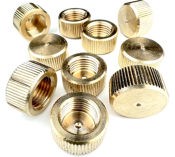 Латунная заглушка Профитт 1/4" ВР, 10 шт 9279547 1