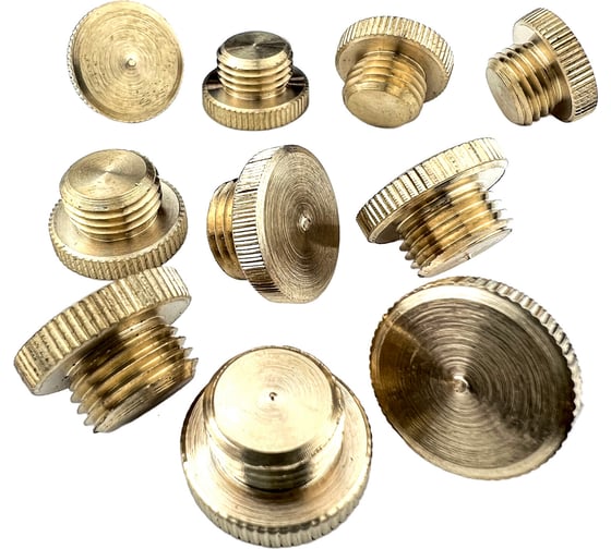 Латунная заглушка Профитт 1/4" НР, 10 шт 9279523 1