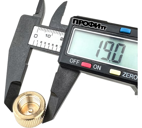 Латунная заглушка Профитт 1/4" ВР 9279530