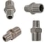 Ниппель резьбовой переходной нержавеющий NEWKEY AISI304 DN10 х DN8 (3/8 х 1/4), (CF8), PN16 набор 4 шт NAB4-NK-NMH10х8/4 2
