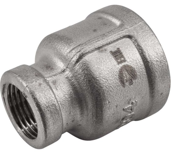 Муфта переходная нержавеющая NEWKEY AISI304 DN20 х DN10 (3/4 х 3/8), (CF8), PN16 набор 2 шт NAB2-NK-MMH20*10/4
