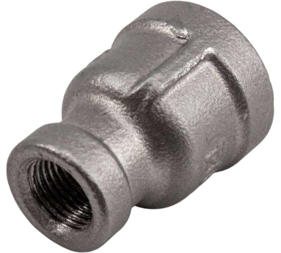 Муфта переходная стальная нержавеющая NEWKEY AISI304 DN10 х DN6 (3/8 х 1/8), (CF8), PN16, набор 4 шт NAB4-NK-MMH10*6/4