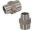 Ниппель резьбовой переходной нержавеющий NEWKEY AISI304 DN25 х DN20 (1 х 3/4), (CF8), PN16, набор 2 шт NAB2-NK-NMH25х20/4 1
