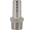 Штуцер елочка нержавеющий NEWKEY AISI304 DN20 x 20mm (3/4 x 20mm), (CF8), PN16, набор 2 шт NAB2-NK-FHN20x20/4 2