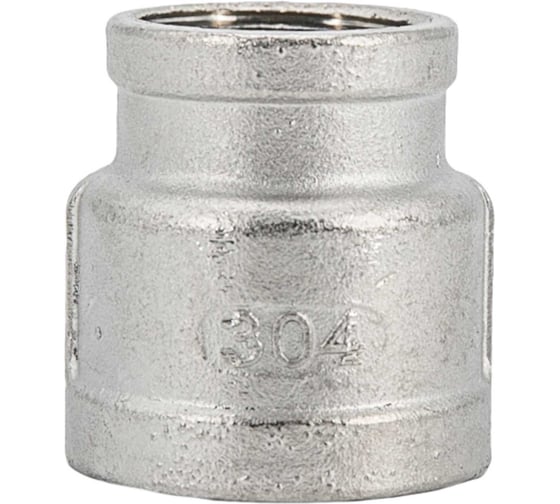 Муфта переходная нержавеющая NEWKEY AISI304 DN25 х DN20 (1 х 3/4), (CF8), PN16, набор 2 шт NAB2-NK-MMH25*20/4
