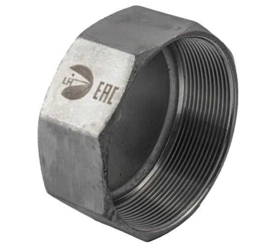 Заглушка В/Р 6-ти гранная нержавеющая NEWKEY AISI304 DN10 (3/8), (CF8), PN16, набор 4 шт NAB4-NK-DTP10/4 1