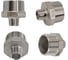 Ниппель резьбовой переходной нержавеющий NEWKEY AISI304 DN32 х DN15 ( 1_1/4 х 1/2), (CF8), PN16, набор NAB2-NK-NMH32х15/4 1