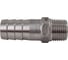 Штуцер елочка нержавеющий NEWKEY AISI304 DN15 x 20mm (1/2 x 20mm), (CF8), PN16, набор 4 шт NAB4-NK-FHN15x20/4 3
