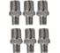 Ниппель резьбовой переходной нержавеющий NEWKEY AISI304 DN 8 х DN6 (1/4 х 1/8), (CF8), PN16, набор 6 шт NAB6-NK-NMH8х6/4 1