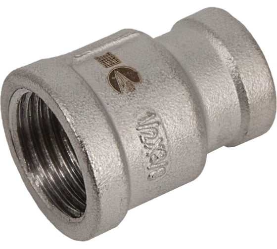 Муфта переходная нержавеющая NEWKEY AISI304 DN15 х DN10 (1/2 х 3/8), (CF8), PN16 набор 4 шт NAB4-NK-MMH15*10/4