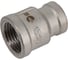 Муфта переходная нержавеющая NEWKEY AISI304 DN15 х DN10 (1/2 х 3/8), (CF8), PN16 набор 4 шт NAB4-NK-MMH15*10/4 1