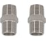 Ниппель резьбовой нержавеющий NEWKEY AISI316 DN15 (1/2), (CF8M), PN16, набор 2 шт NAB2-NK-NM15/6 1