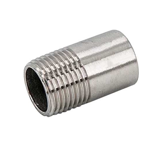 Ниппель NEWKEY приварной нержавеющий, AISI316 DN15 (1/2), (CF8M), PN16, набор 4 шт NAB4-NK-NE15/6 1