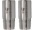 Ниппель NEWKEY резьбовой нержавеющий, AISI316 DN 8 (1/4), (CF8M), PN16, набор 2 шт NAB2-NK-NM8/6 1