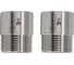 Ниппель NEWKEY приварной нержавеющий, AISI316 DN25 (1), (CF8M), PN16, набор 2 шт NAB2-NK-NE25/6 1