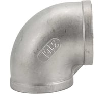 Отвод резьбовой NEWKEY вр/вр нержавеющий, AISI316 DN10 (3/8), (CF8M), PN16, набор 4 шт NAB4-NK-FEDD10/6