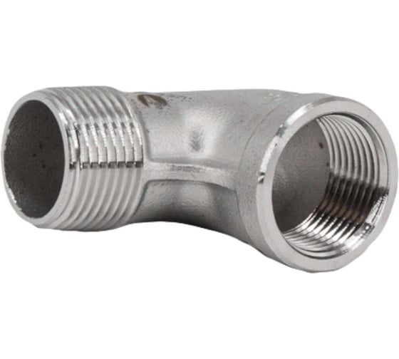 Отвод резьбовой NEWKEY вр/нр нержавеющий, AISI316 DN10 (3/8), (CF8M), PN16, набор 2 шт NAB2-NK-FEDM10/6 1