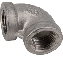 Отвод резьбовой NEWKEY вр/вр нержавеющий, AISI304 DN10 (3/8), (CF8), PN16 набор 4 шт NAB4-NK-FEDD10/4