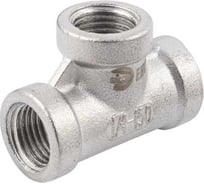 Тройник NEWKEY вр. нержавеющий, AISI316 DN 6 (1/8), (CF8M), PN16, набор 2 шт NAB2-NK-DTF6/6