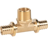 Аксиальный Тройник RITABLE с наружной резьбой, латунь, 20х1/2х20 110171004201220
