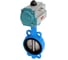 Затвор дисковый межфланцевый чугунный NEWKEY DN 100 (4), PN16 с двухсторонним пневмоприводом AT83D NK-DZi100*AT83D 1
