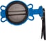 Затвор дисковый межфланцевый чугунный NEWKEY DN100 (4), с двусторонним пневмоприводом AT63D NK-DZi100*AT63D 3