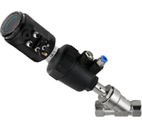 Клапан отсечной пневматический DN.ru 316P-PT Ду50 Ру25, ЭИП IEVP-1500 (ход 5-25мм) D110-00466