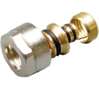 Зажимной евроконус для присоединения труб к коллекторам RITABLE 20х3/4-2.8,  (упак - 2 шт.) 11018500203428