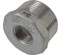 Футорка NEWKEY нержавеющая, AISI304 DN32 x DN15 (1_1/4 x 1/2), (CF8), PN16, набор 2 шт NAB2-NK-FHB32x15/4