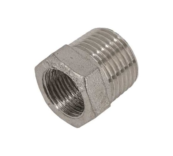 Футорка NEWKEY нержавеющая, AISI304 DN15 x DN10 (1/2 x 3/8), (CF8), PN16 набор 4 шт NAB4-NK-FHB15x10/4