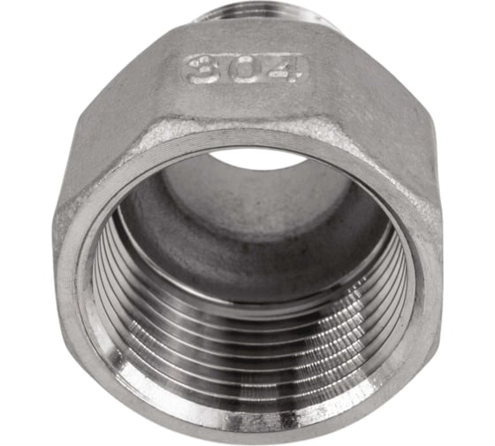 Футорка NEWKEY нержавеющая, AISI304 DN25 x DN20 (1 x 3/4), (CF8), PN16 набор 4 шт NAB4-NK-FHB25x20/4