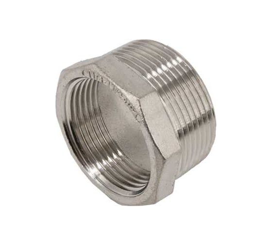 Футорка NEWKEY нержавеющая, AISI304 DN40 x DN32 (1_1/2 x 1_1/4), (CF8), PN16, набор 2 шт NAB2-NK-FHB40x32/4