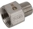 Футорка обратная NEWKEY нержавеющая, AISI304 DN20 x DN15 (3/4 x 1/2), (CF8), PN16, набор 2 шт NAB2-NK-FHBN20x15/4 2
