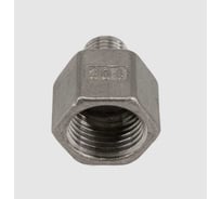 Футорка обратная NEWKEY нержавеющая, AISI304 DN15 x DN10 (1/2 x 3/8), (CF8), PN16, набор 2 шт NAB2-NK-FHBN15x10/4