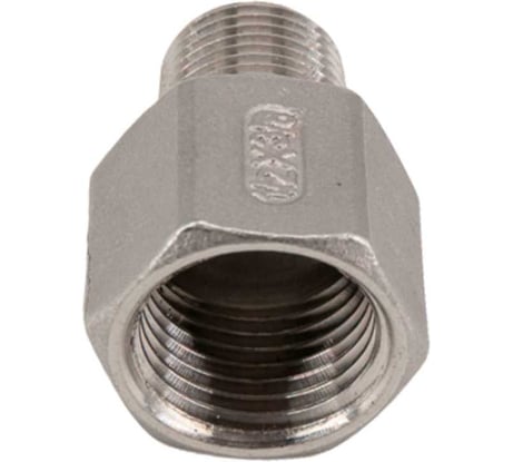 Футорка обратная NEWKEY нержавеющая, AISI304 DN15 x DN10 (1/2 x 3/8), (CF8), PN16, набор 2 шт NAB2-NK-FHBN15x10/4