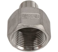 Футорка обратная NEWKEY нержавеющая, AISI304 DN20 x DN10 (3/4 x 3/8), (CF8), PN16 набор 2 шт NAB2-NK-FHBN20x10/4