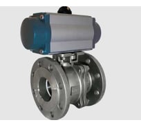 Кран шаровый межфланцевый NEWKEY AISI304 DN50 (2), с односторонним пневмоприводом AT63S NK-BIFp50/4*AT63S