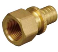 Аксиальная переходная муфта RITABLE с наружной резьбой, латунь, 16x3/4, 2 шт 110173041634