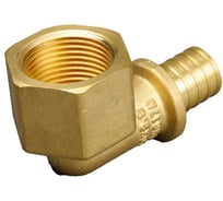 Аксиальный угольник RITABLE с наружной резьбой, латунь, 16x3/4, 2 шт 110175041634