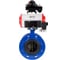 Затвор дисковый DN.ru GGG40-304-EPDM-2W-F-H Ду50 Ру16 пневмопривод DA-105, пневмораспределитель 24VDC, БКВ LSB-210 D050-56132 1