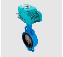 Затвор дисковый NEWKEY межфланцевый чугунный, DN50 (2), с электроприводом AC 220V (С-03) NK-DZi50*NK-PEAH30