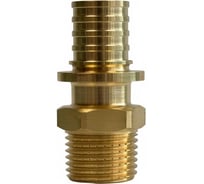 Аксиальная муфта переходная RITABLE с наружной резьбой, латунь, 25*1 110173042501