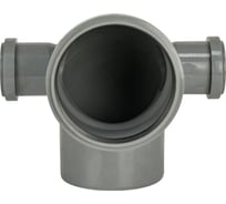 Отвод внутренней канализации TEBO 110 87,5 с выходом 50 левый + правый 013021305