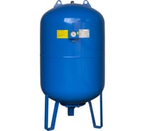 Бак вертикальный CRUWA 300 л ECO с ножками и манометром 10 бар присоед. 1 1/4 синий замен. мембрана EPDM пр-во by OREN/Турция/ CRW 300 VM ECO BLUE