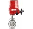 Затвор дисковый DN.ru 304-304-PTFE-2W-Fb Ду100 Ру16 с электроприводом EX-010 24В D050-84678 1