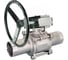 Кран шаровой DN.ru 316-316-PTFE-W-ISO-H Ду100 Ру16 с редуктором RDN-5 D160-56111 1